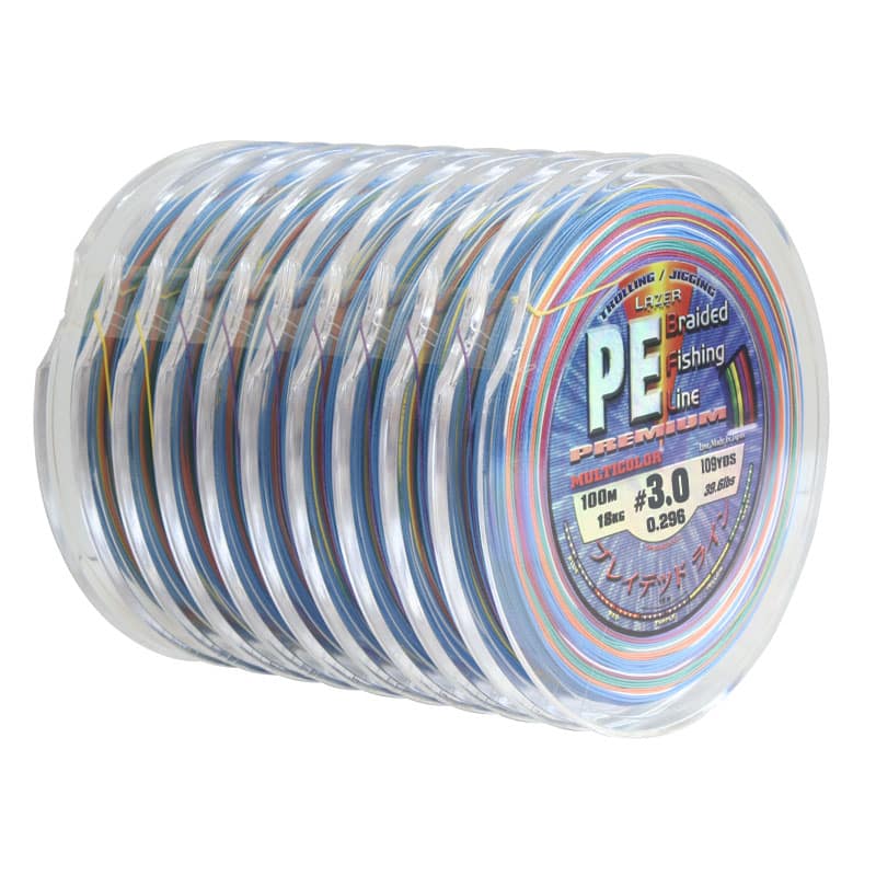 931152_5d0c906513da3-2 PE Braid Multicolour - 100m - 10 бр. - Image 1