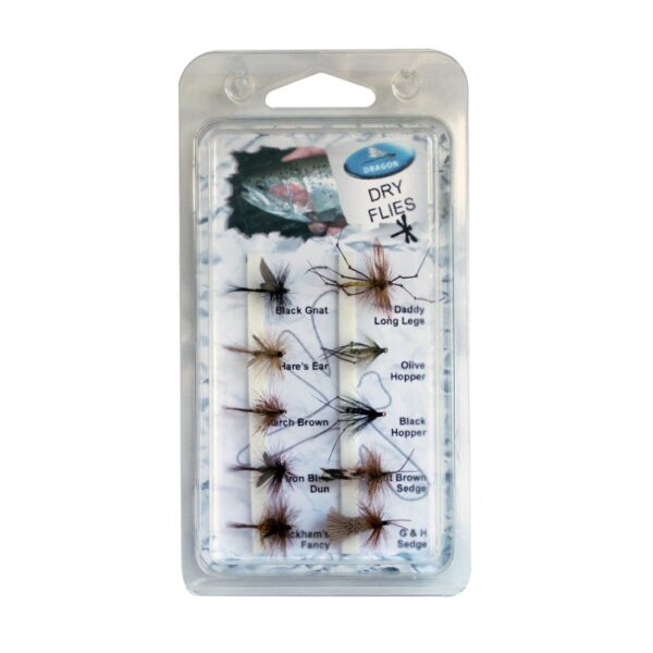 Мухи комплект Dry Fly - Dragon