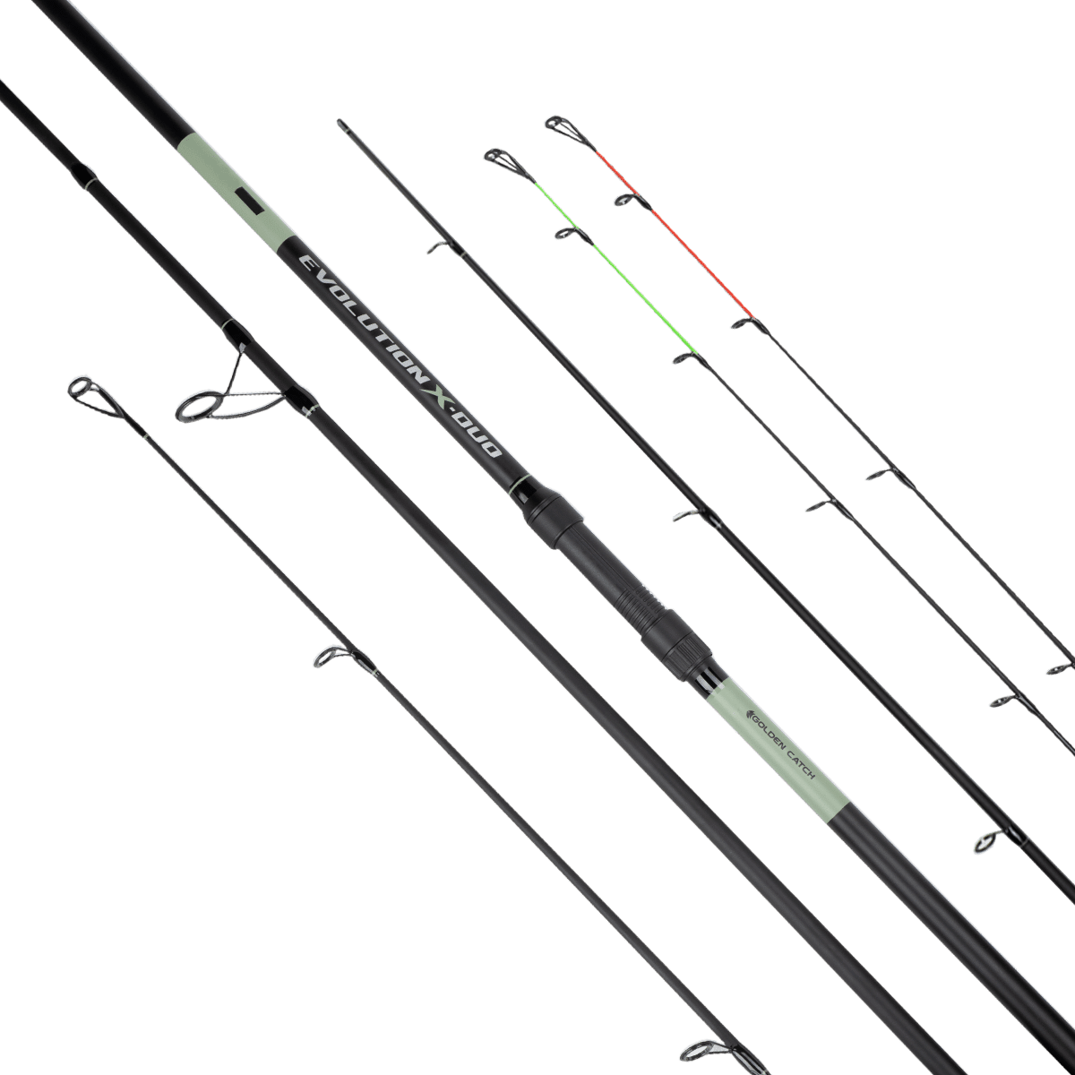 Въдица за шаран Golden Catch Rod Evolution X-Duo 3.90м 4lb 180г Въдица за шаран Golden Catch Rod Evolution X-Duo 3.90м 4lb 180г